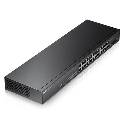 zyxel-gs1900-24-v2-24-port-gbe-l2-smart-switch-rackmount-fanless