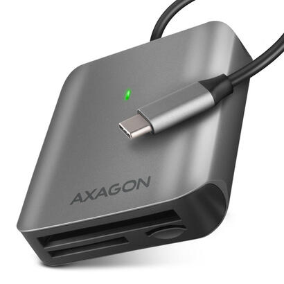 axagon-cre-s3c-lector-de-tarjeta-usb-32-gen-1-31-gen-1-type-c-gris