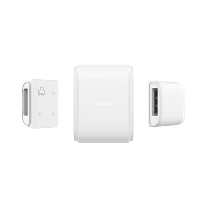 ajax-dualcurtain-outdoor-wh-ajax-dualcurtain-outdoor-detector-pir-exterior-de-cortina-dual-inalambrico-color-blanco
