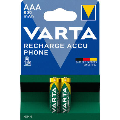 varta-pilas-recargables-phone-aaa-hr03-800mah-2-piezas