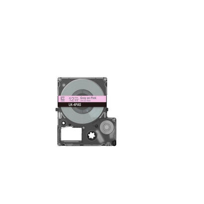 epson-labelworks-lk-4pas-rosa-suavegris-rollo-1-2-cm-1-cintas-cinta-para-labelworks-lw-c410-lw-c610