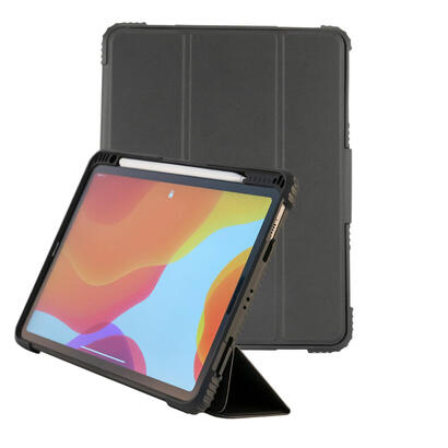 funda-4smarts-458787-para-tablet-259-cm-102-libro-negro-transparente