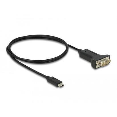 delock-cable-usb-tipo-c-a-1-x-serie-rs-232-d-sub-9-pin-macho-1-m