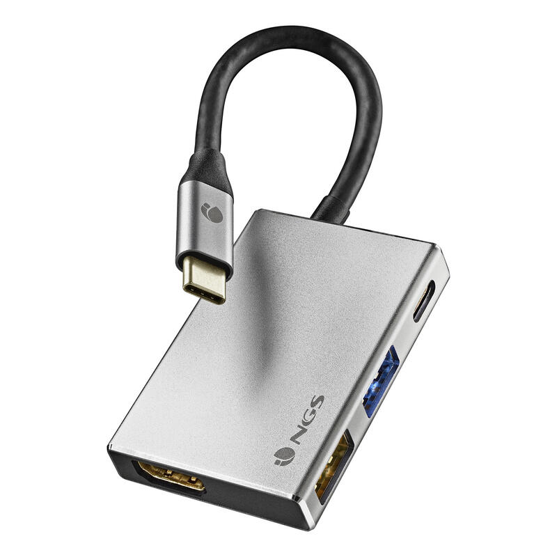 docking-usb-tipo-c-ngs-wonderdock4-2xusb-1xusb-tipo-c-pd-1xhdmi-gris