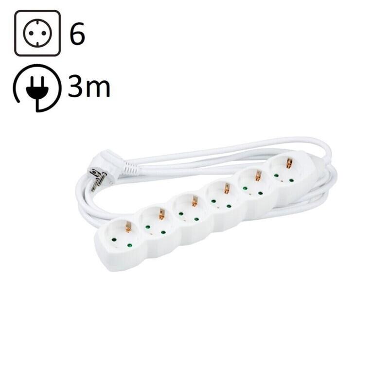 technik-regleta-de-corriente-6-enchufes-30m-16a-blanco