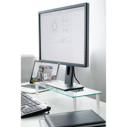 techly-ica-ms-461-soporte-de-mesa-para-pantalla-plana-813-cm-32-independiente-transparente-blanco