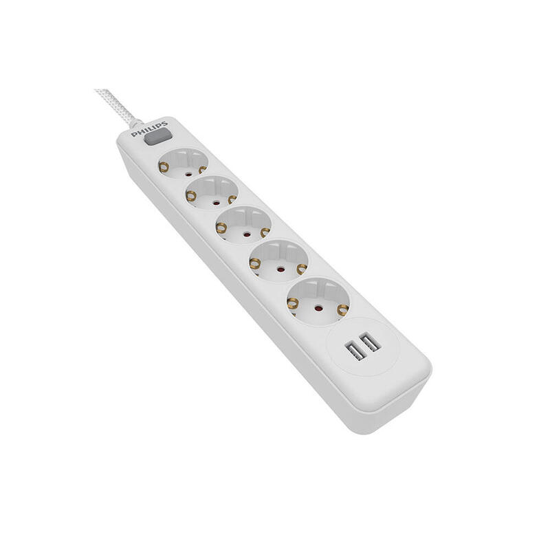 regleta-con-interruptor-philips-spn3052wa-5-tomas-de-corriente-2-usb-cable-2m-blanca