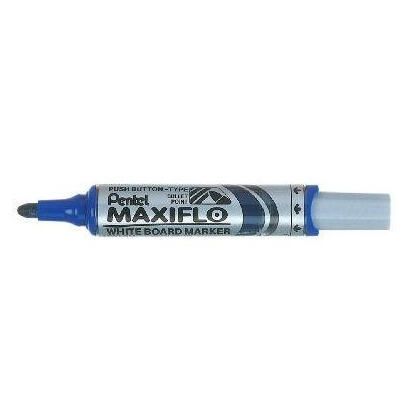 pentel-maxiflo-mwl-5m-marcador-pizarra-blanca-azul-punta-gruesa-12u-