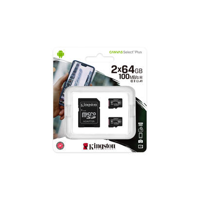 micro-sd-kingston-64gb-micsdxc-canvas-select-plus-100r-a1-c10-two-pack-single-adp