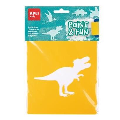 apli-plantillas-de-formas-dinosaurios-paint-fun-pp-flexible-bolsa-de-6-surtidos