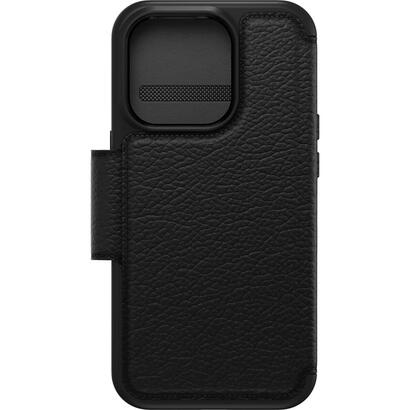 otterbox-strada-series-funda-con-tapa-para-telefono-movil-compatibilidad-con-magsafe-cuero-cierre-de-metal-policarbonato-sombra-