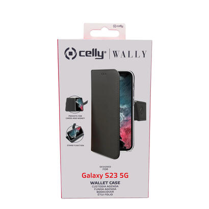 celly-wally-funda-para-galaxy-s23-5g-61-libro-negro
