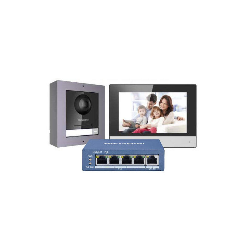 kit-videoportero-ip-estacion-interior-estacion-puerta-switch-sd-16gb-hikvision