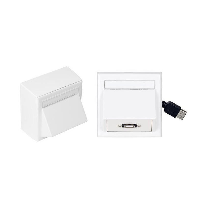 vivolink-wall-box-with-usb20-toma-de-corriente-usb-a-blanco vivolink-wall-box-with-usb20-toma-de-corriente-usb-a-blanco