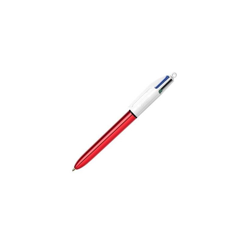 pack-de-12-unidades-bic-4-colours-shine-boligrafo-de-bola-retractil-punta-de-1mm-trazo-de-04mm-tinta-con-base-de-aceite-cuerpo-r