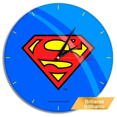 reloj-pared-superman-dc-comics