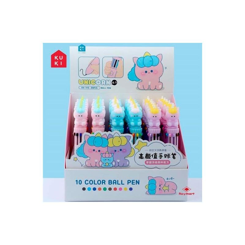 roymart-bolis-de-10-colores-unicornios-expositor-de-36-csurtidos