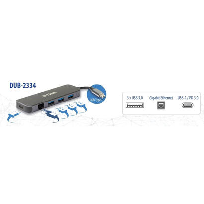 hub-usb-c-d-link-a-3-usb30-1-usb-c-data-sync-power-delivery-60w-1-rj45-giga