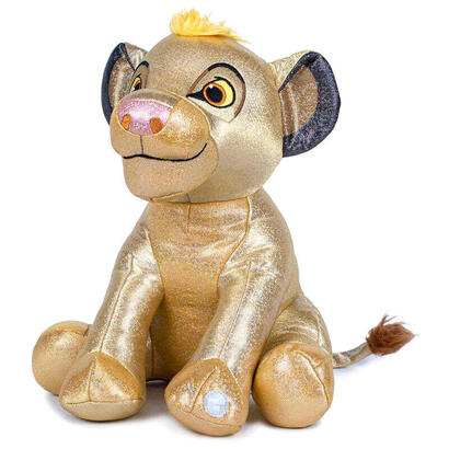 peluche-simba-el-rey-leon-glitter-100th-anniversary-disney-28cm
