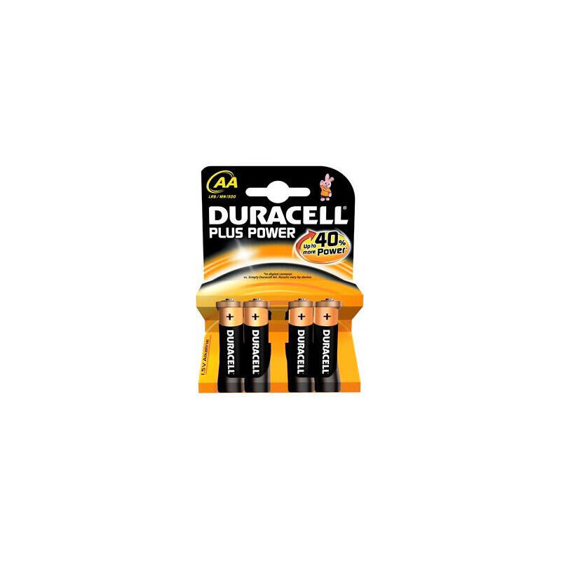 duracell-pilas-plus-extra-life-lr06-alcalinas-aa-15v-pack-4 duracell-pilas-plus-extra-life-lr06-alcalinas-aa-15v-pack-4