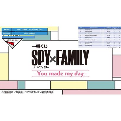 ichiban-kuji-banpresto-spy-x-family-you-made-my-day-lote-80-articulos