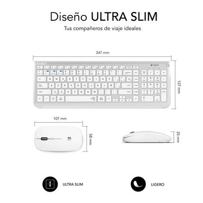 teclado-y-raton-inalambrico-subblim-combo-dual-prestige-extendido-blanco-y-plata-espanol