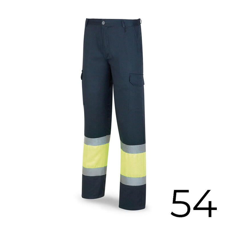 pantalon-poliesteralgodon-bicolor-alta-visibilidad-azulamarillo-talla-54-388pfxyfa54-marca