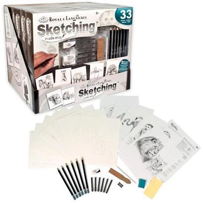 royal-langnickel-juego-de-arte-para-sketching-adventure-made-easy-caja-de-9-dibujos