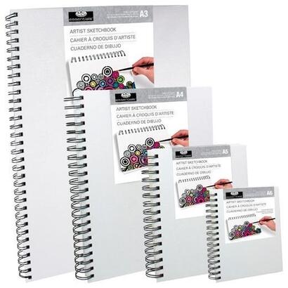 royal-langnickel-cuaderno-de-bocetos-a4-espiral-cubierta-de-lona