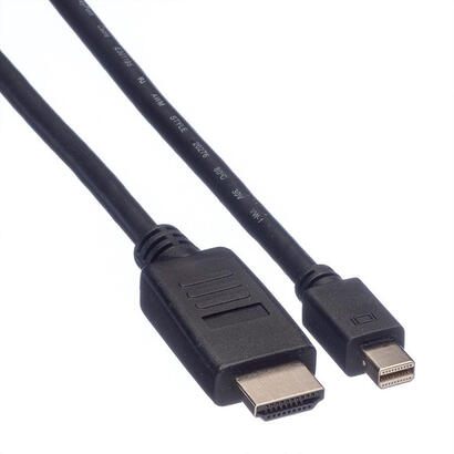 value-11995792-adaptador-de-cable-de-video-3-m-mini-displayport-negro