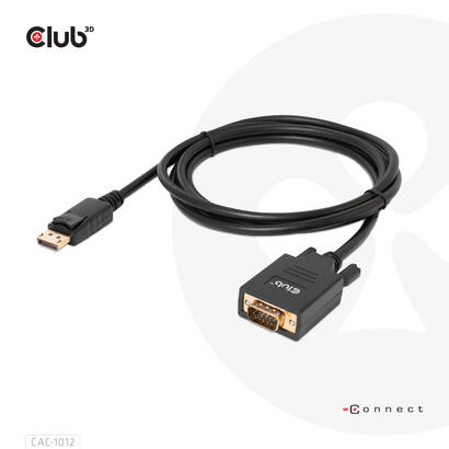 club3d-cable-displayport-vga-m-m-2m-retail