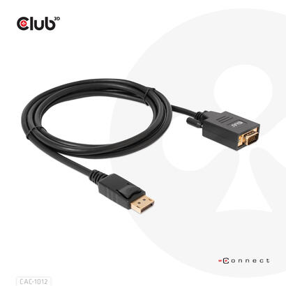 club3d-cable-displayport-vga-m-m-2m-retail