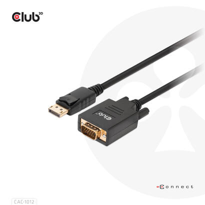 club3d-cable-displayport-vga-m-m-2m-retail