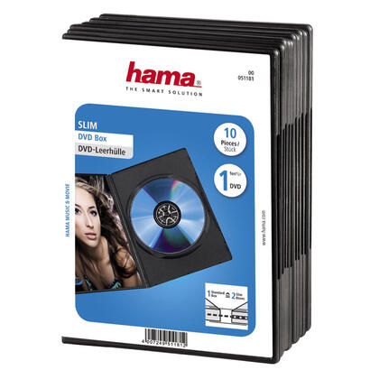 hama-slim-dvd-jewel-case-pack-of-10-black-51181