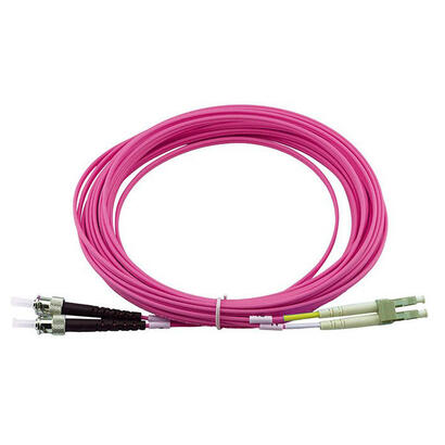 blueoptics-sfp3133fu1mk-cable-de-fibra-optica-1-m-lc-st-om4-magenta