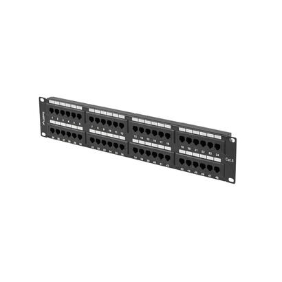 patch-panel-lanberg-48-puertos-2u-19-cat6-negro