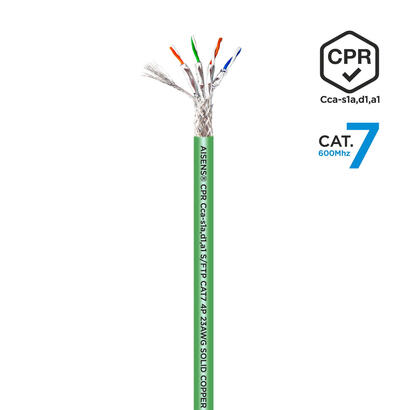 aisens-bobina-cable-rj45-lszh-cpr-cca-cat7-600-mhz-sftp-awg23-305m-verde