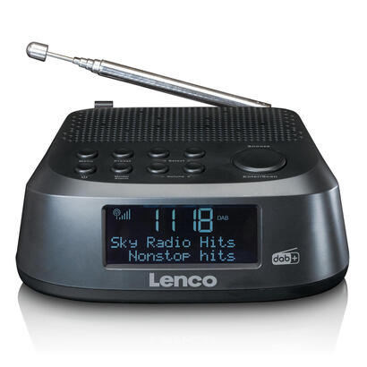 lenco-cr-605bk-reloj-despertador-digital-negro