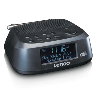lenco-cr-605bk-reloj-despertador-digital-negro