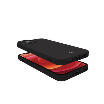 celly-cromo-funda-para-iphone-14-61-negro