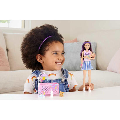 muneca-mattel-barbie-skipper-babysitters-inc-skipper-bebe-dormida-hjy33