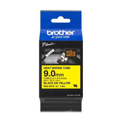 brother-cinta-mecanografico-negro-sobre-amarillo-hse-621e-9mm-15m-texto-negro-sobre-fondo-amarillo