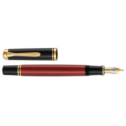 pelikan-pluma-estilografica-m400-negro-rojo-m-caja-de-regalo