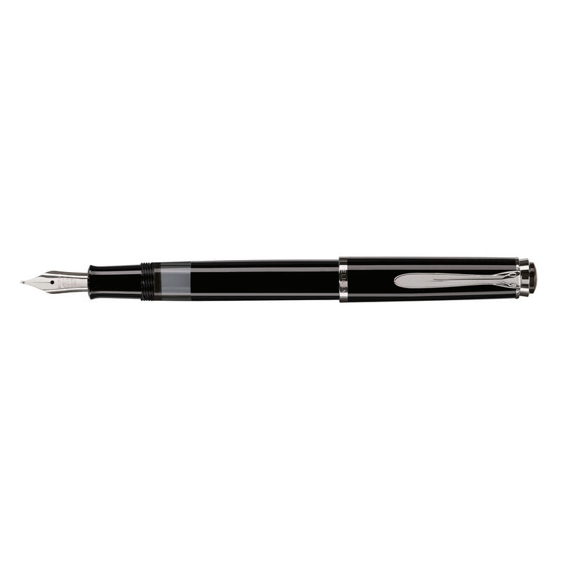 pelikan-m205-pluma-estilografica-sistema-de-llenado-integrado-negro-acero-inoxidable