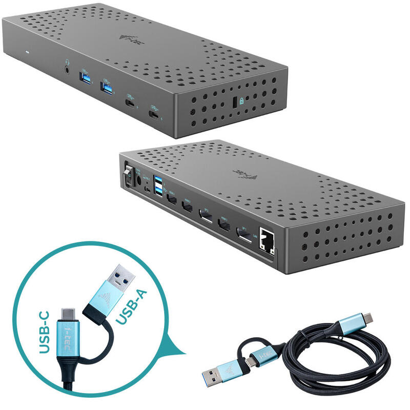 i-tec-usb-30-usb-c-thunderbolt-3x-4k-docking-station-gen-2-power-delivery-100w i-tec-usb-30-usb-c-thunderbolt-3x-4k-docking-station-gen-2-power-delivery-100w