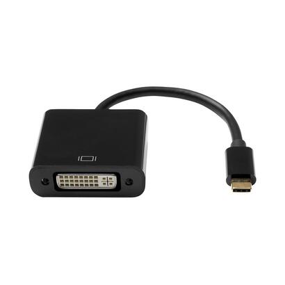 usb-c-m-to-dvi-i-245-f-adapter-black-10cm-warranty-360m