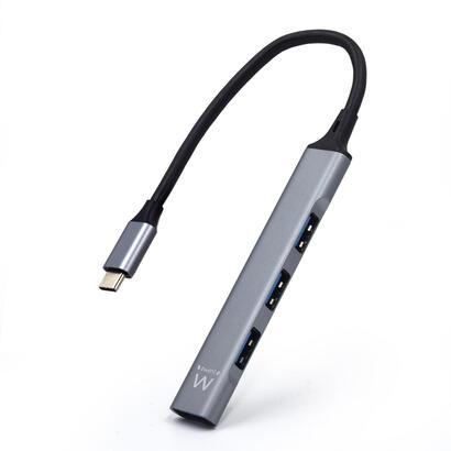 hub-usb-ewent-4-puertos-1-x-usb-32-3-x-usb-20-usb-tipo-c