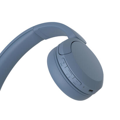 auriculares-inalambricos-sony-wh-ch520-con-microfono-bluetooth-azules