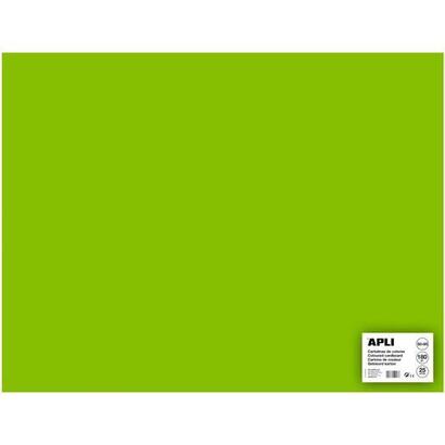 apli-cartulina-50x65cm-170gr-pack-de-25h-verde-fluor