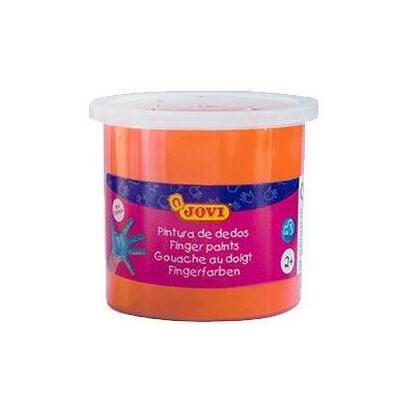 jovi-estuche-5-botes-pintura-de-dedos-125ml-naranja